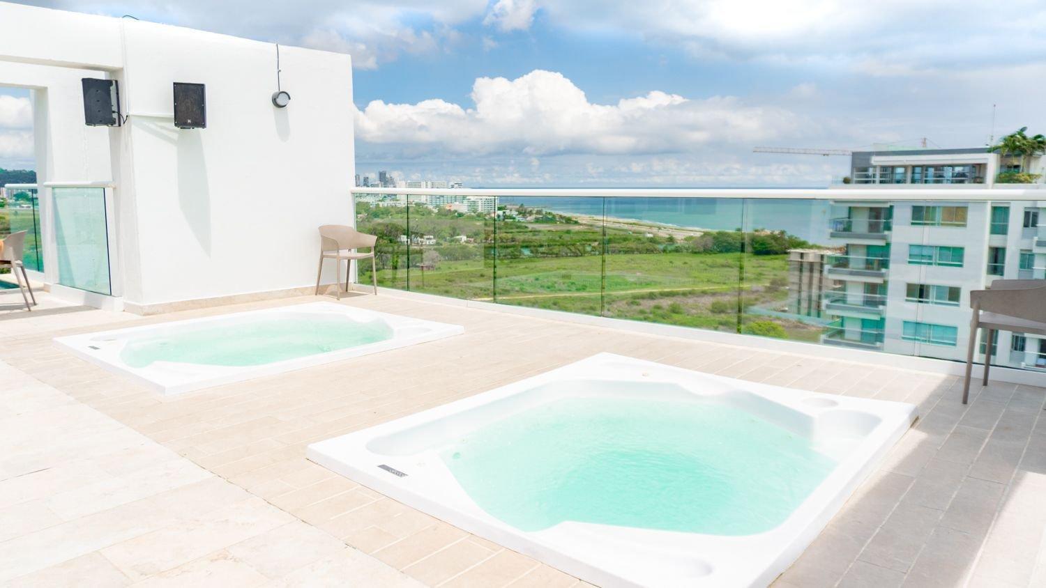 Apartamento Dq1301 Espectacular Jacuzzi Unico Vista Relax Cartagena